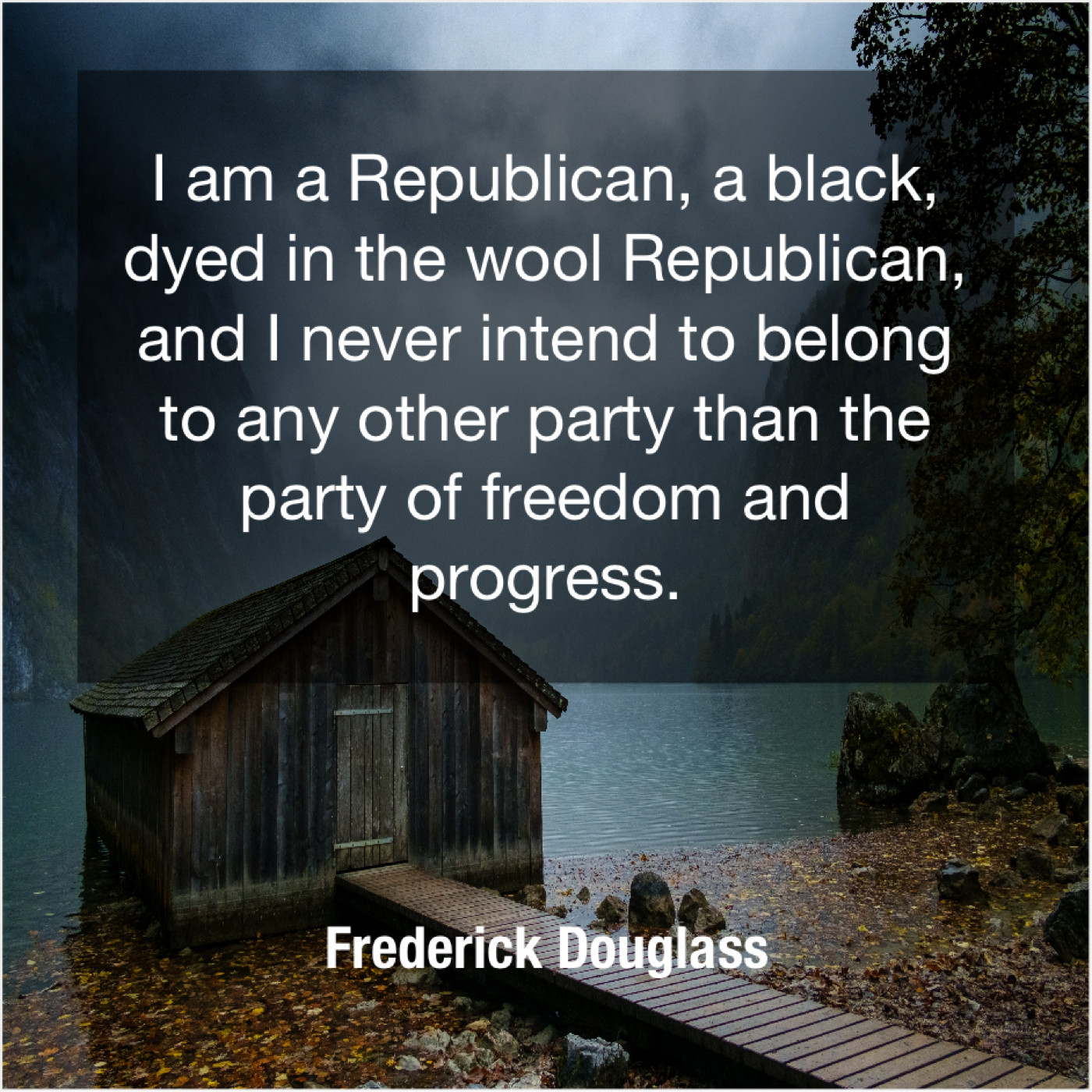 Frederick Douglass I am a Republican, a… Success Manifestation Secrets