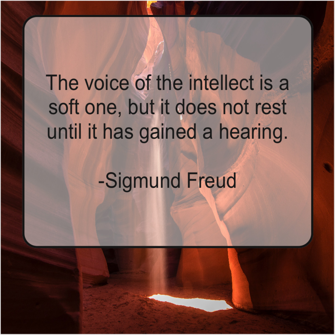 Sigmund Freud The voice of the intellect… Success Manifestation Secrets